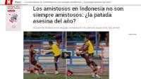 Aksi Brutal Pemain AHHA PS Pati Bikin Sepak Bola Indonesia 'Mendunia', Media Ternama Eropa Menyebutnya Tendangan Pembunuh